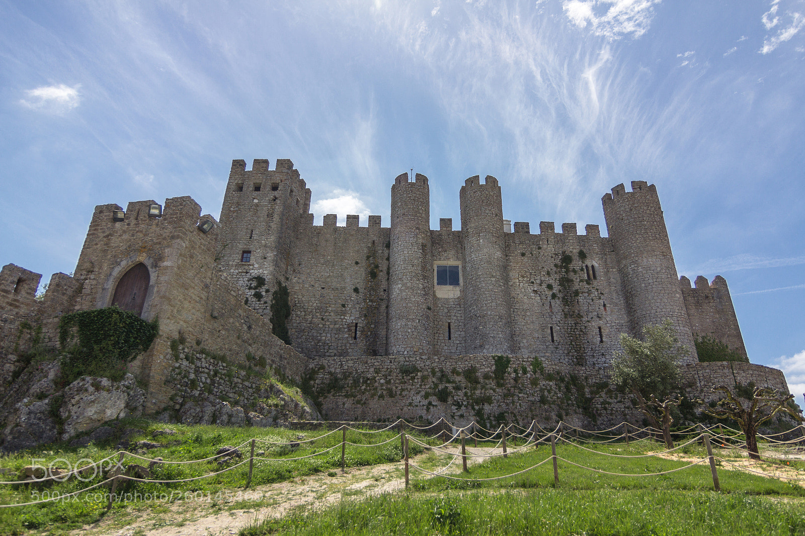 Canon EOS 60D sample photo. Castle of Óbidos photography