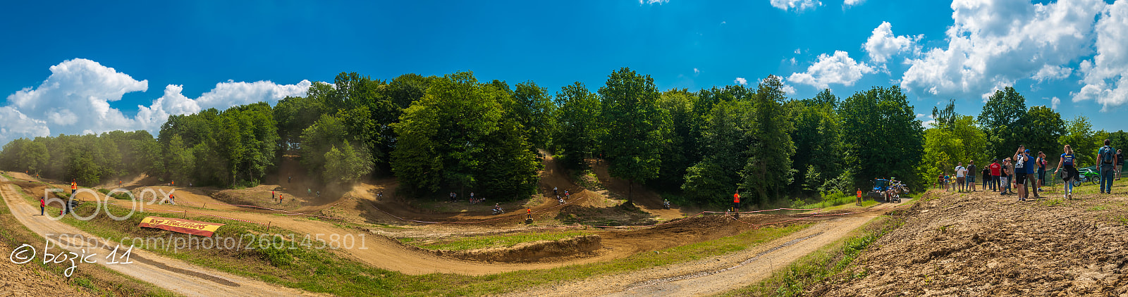 Nikon D90 sample photo. Motocross track photography
