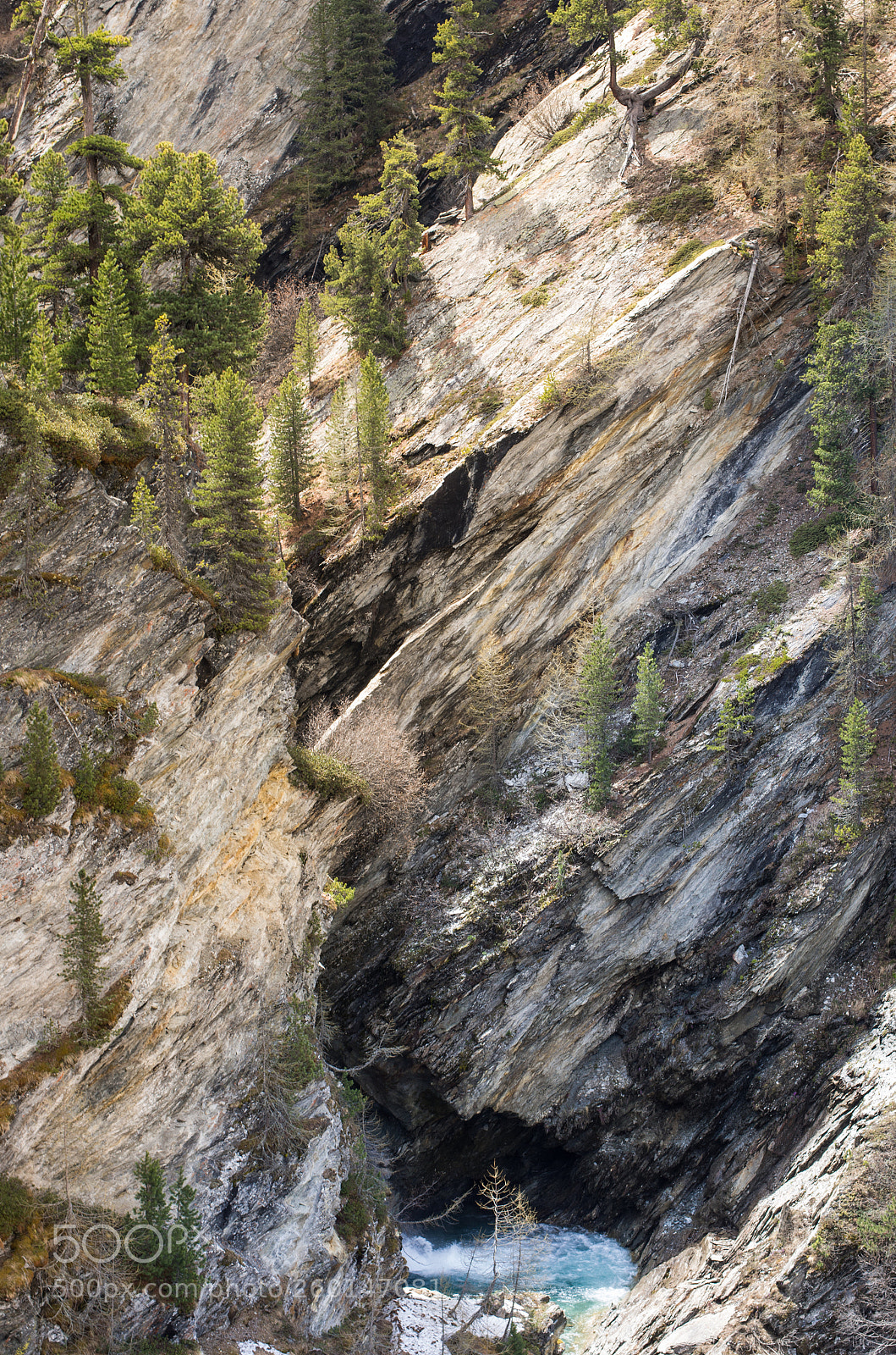 Pentax K-5 sample photo. Cold water between cliffs photography