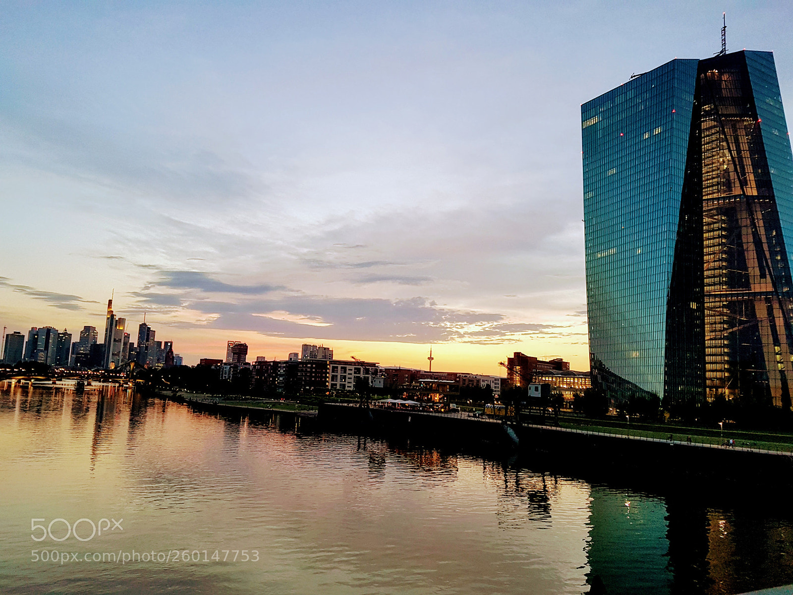 Samsung Galaxy S7 sample photo. Frankfurt and the ezb photography