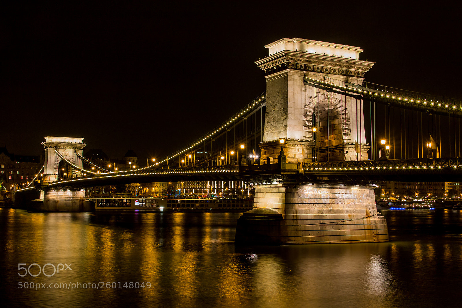 Canon EOS 70D sample photo. Budapest bridge photography