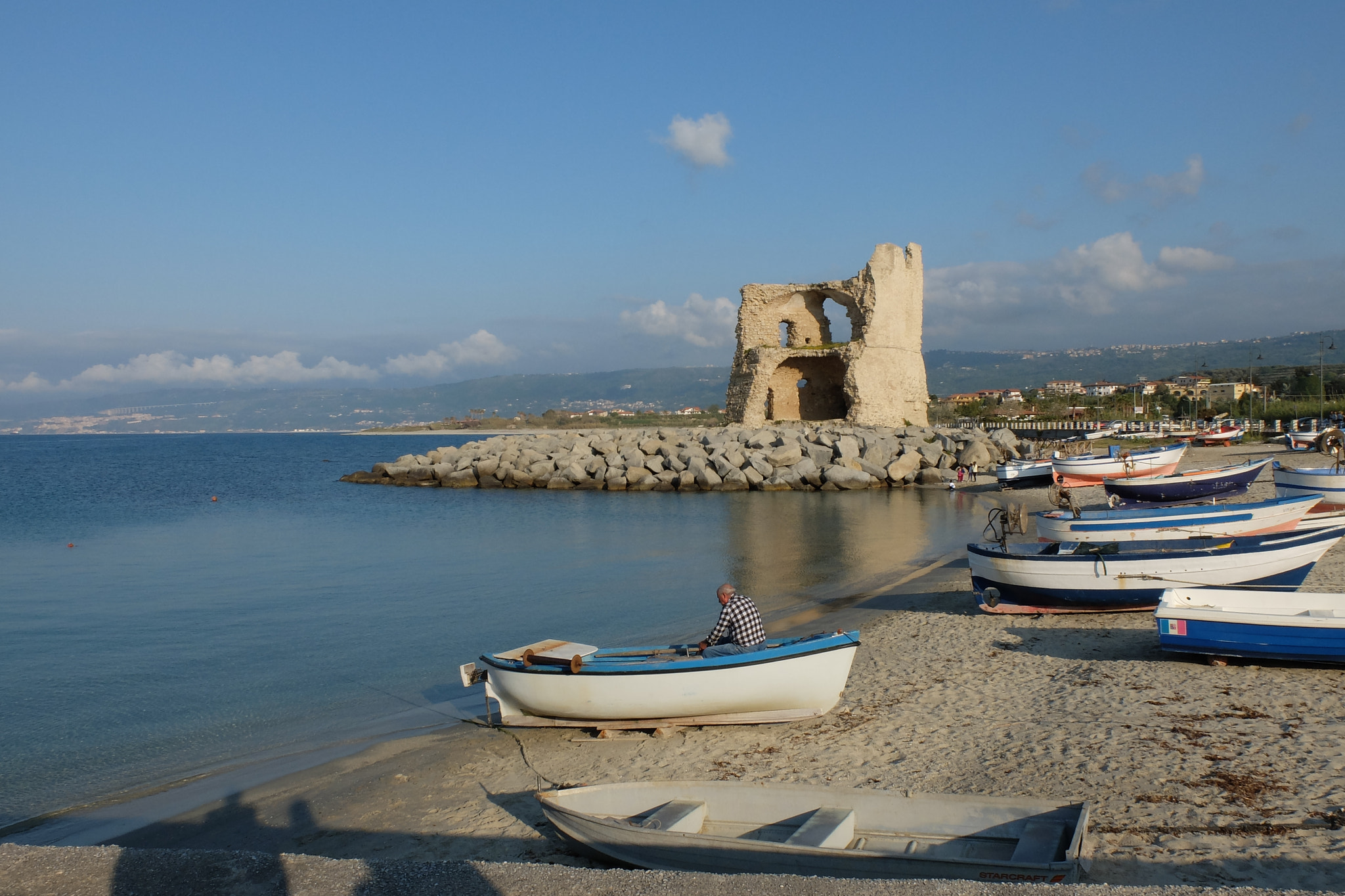 Fujifilm X20 sample photo. Il pescatore photography