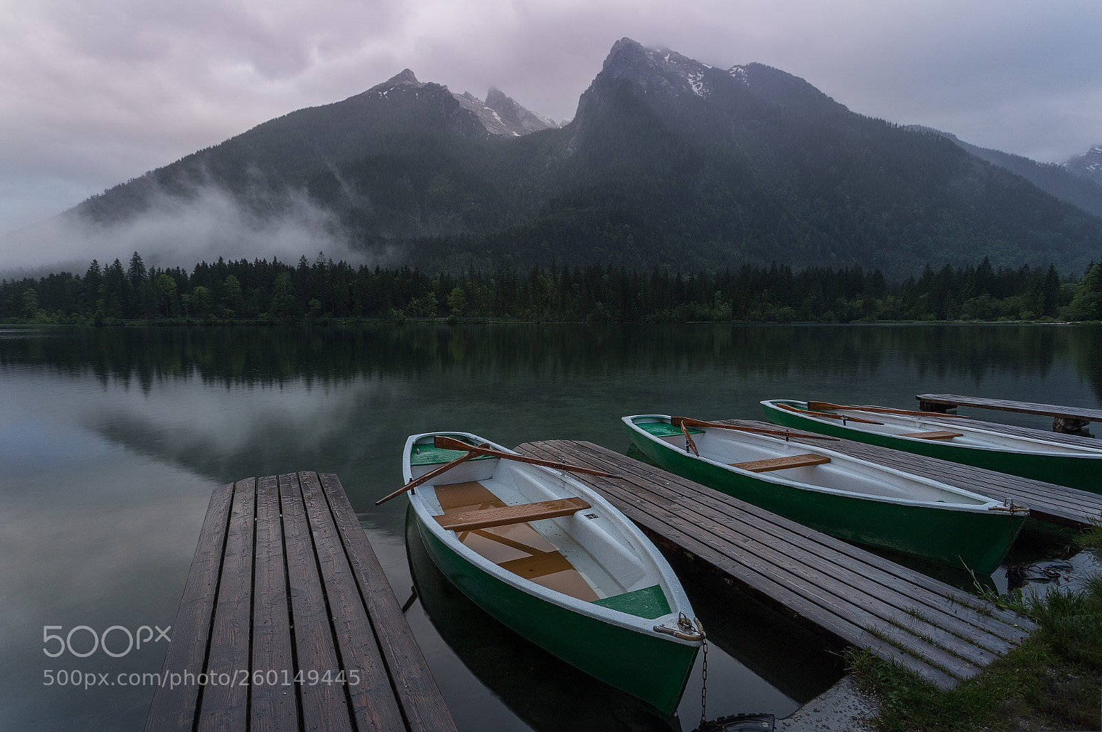 Canon EOS 6D sample photo. The boats. lake hintersee.  photography