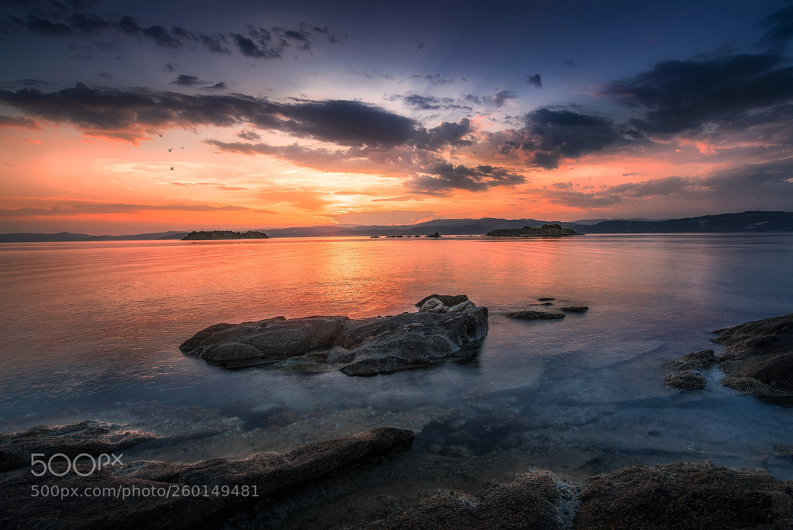 Nikon D750 sample photo. Ammouliani sunset photography