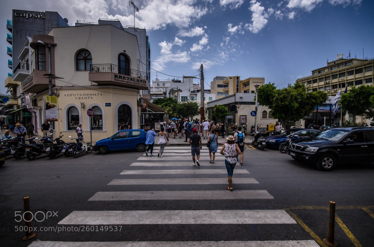 Nikon D7000 sample photo. Zebra crossing photography