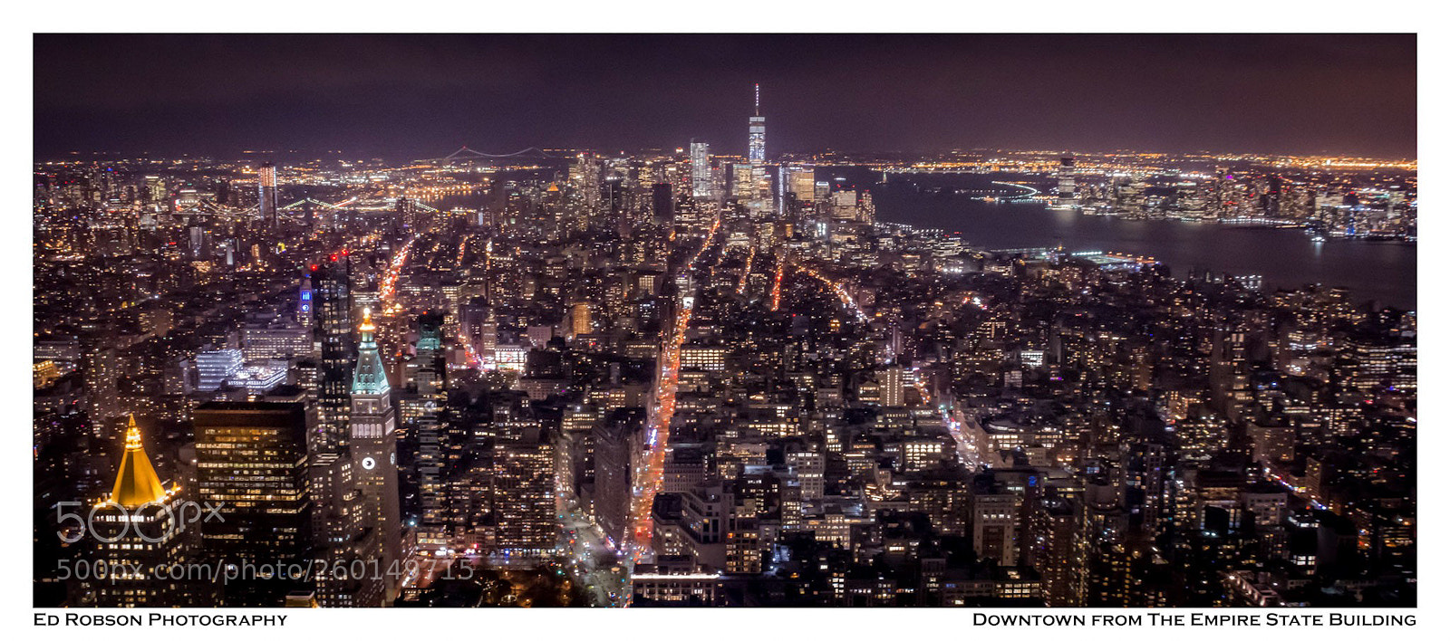 Nikon D7100 sample photo. Downtown from the empire photography