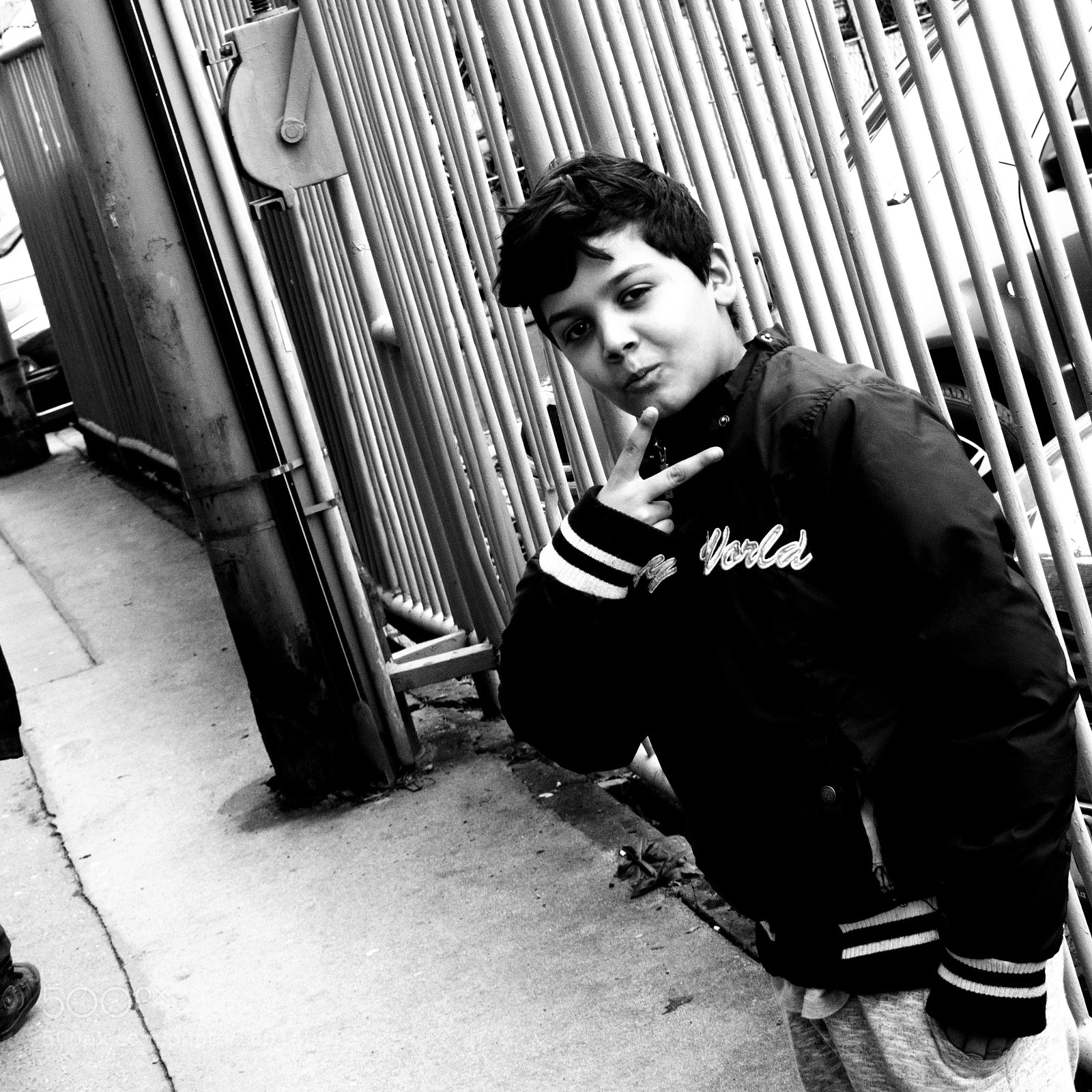 Nikon D5300 sample photo. Boy on street photography