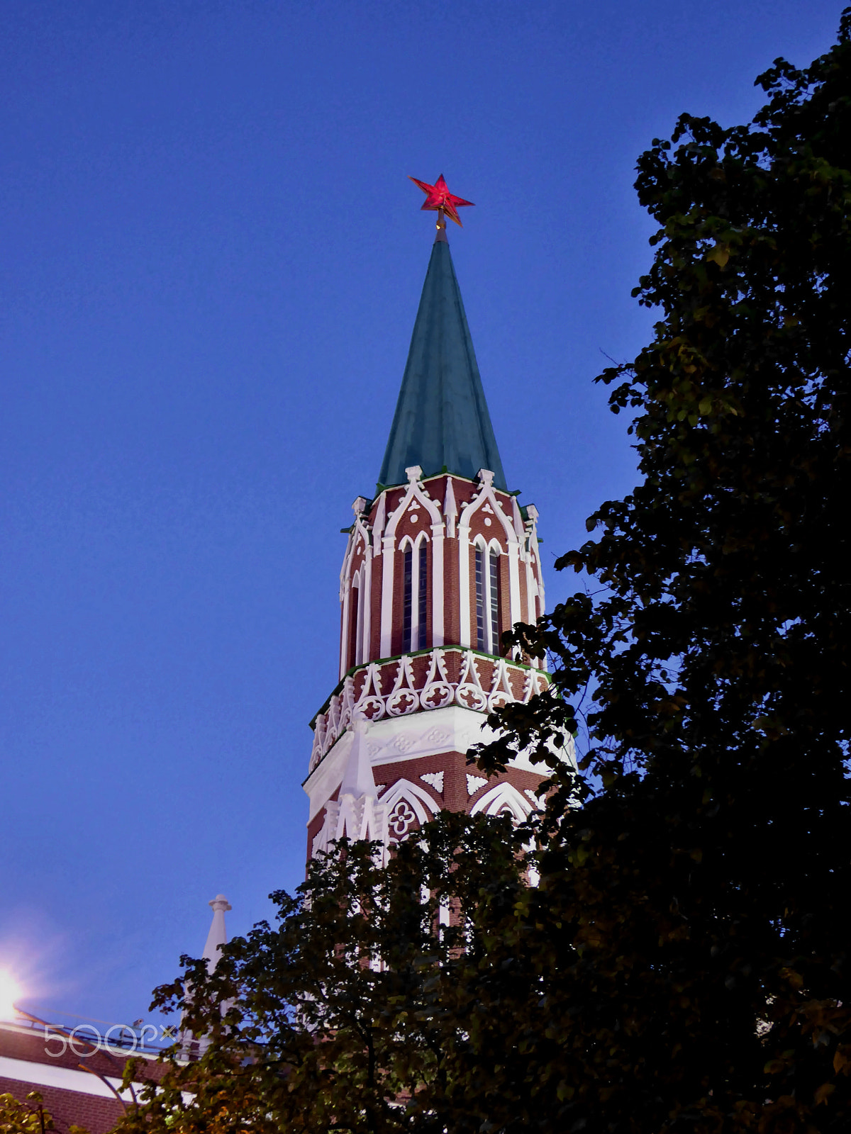 Panasonic Lumix DMC-ZS40 (Lumix DMC-TZ60) sample photo. Moscow kremlin. st. nicholas's tower photography