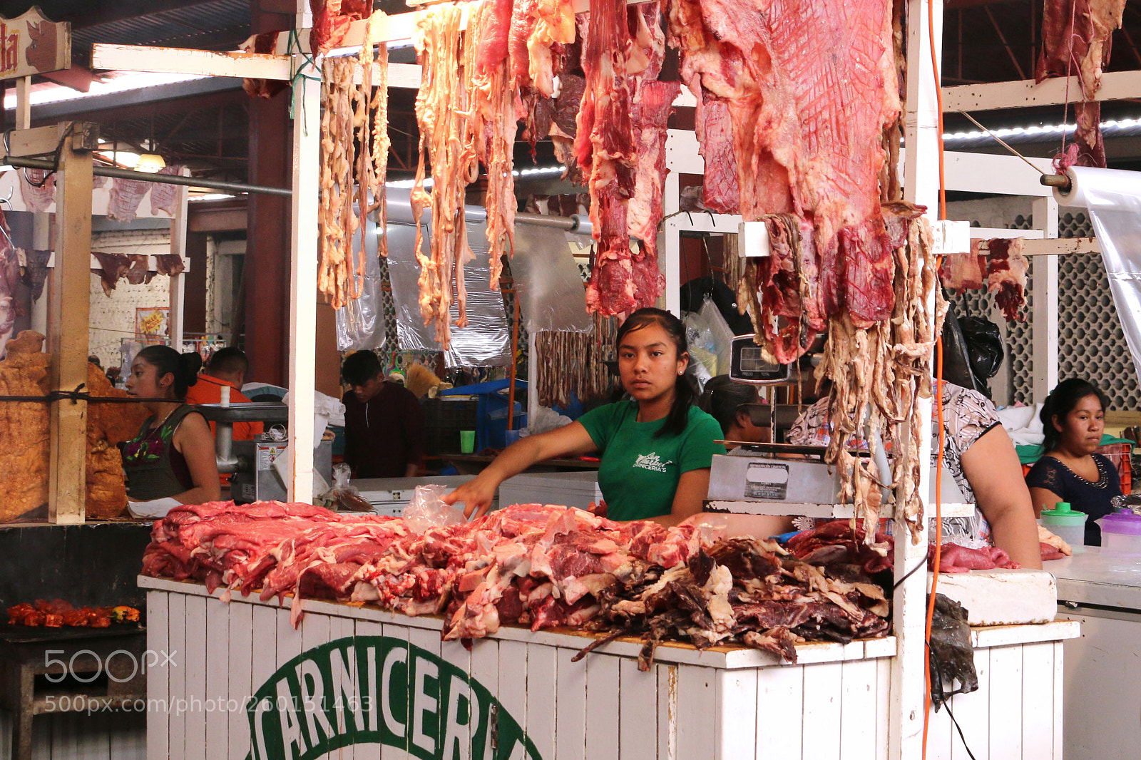 Canon EOS 70D sample photo. Meat market, tlacochahuaya photography