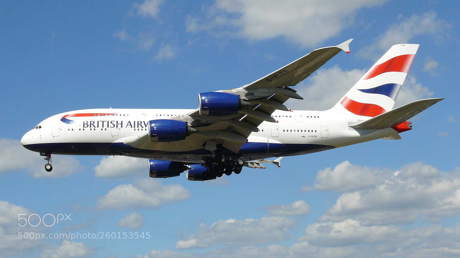 Panasonic DMC-FZ50 sample photo. British airways a380 photography