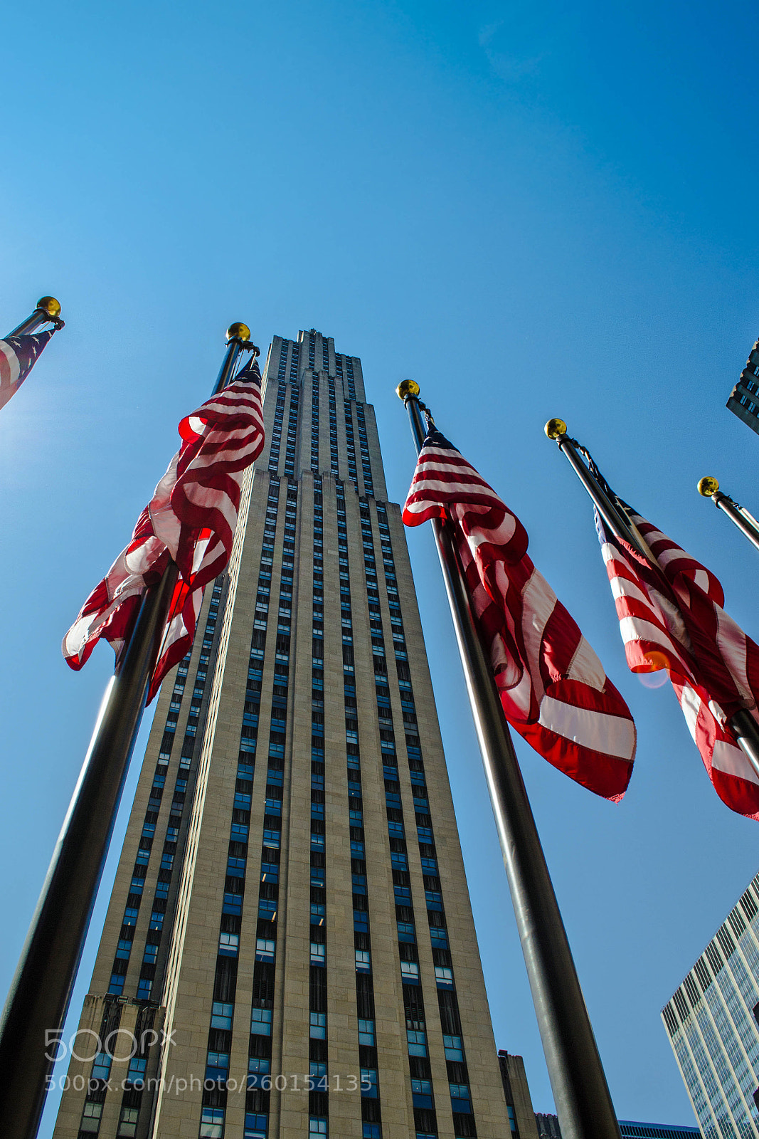 Nikon D3100 sample photo. Rockerefella and stars & stripes photography