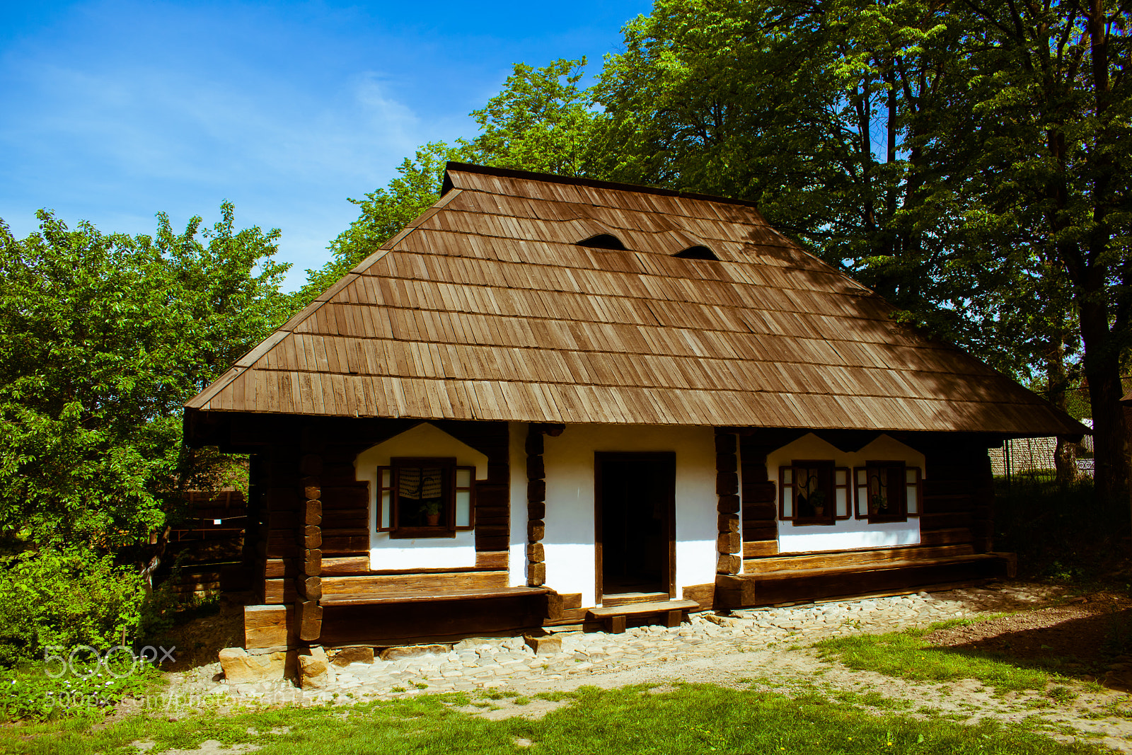 Nikon D5300 sample photo. Traditional house photography