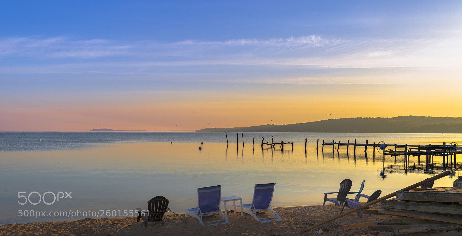 Nikon D850 sample photo. Sunrise traverse city pier photography