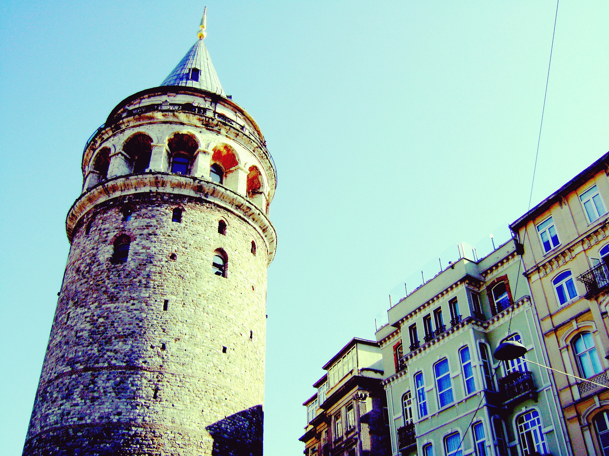 Sony Cyber-shot DSC-S750 sample photo. Galata tower photography