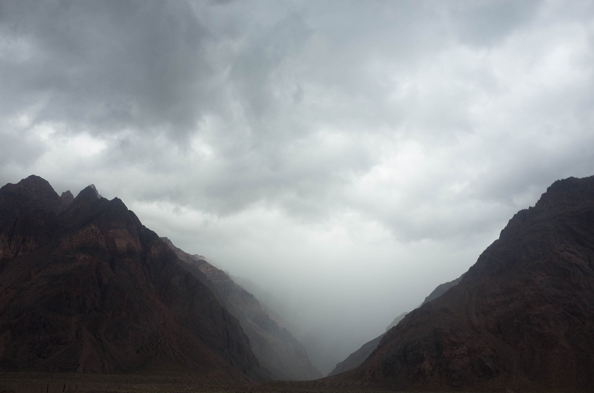 Ricoh GR sample photo. Cordillera de los andes photography
