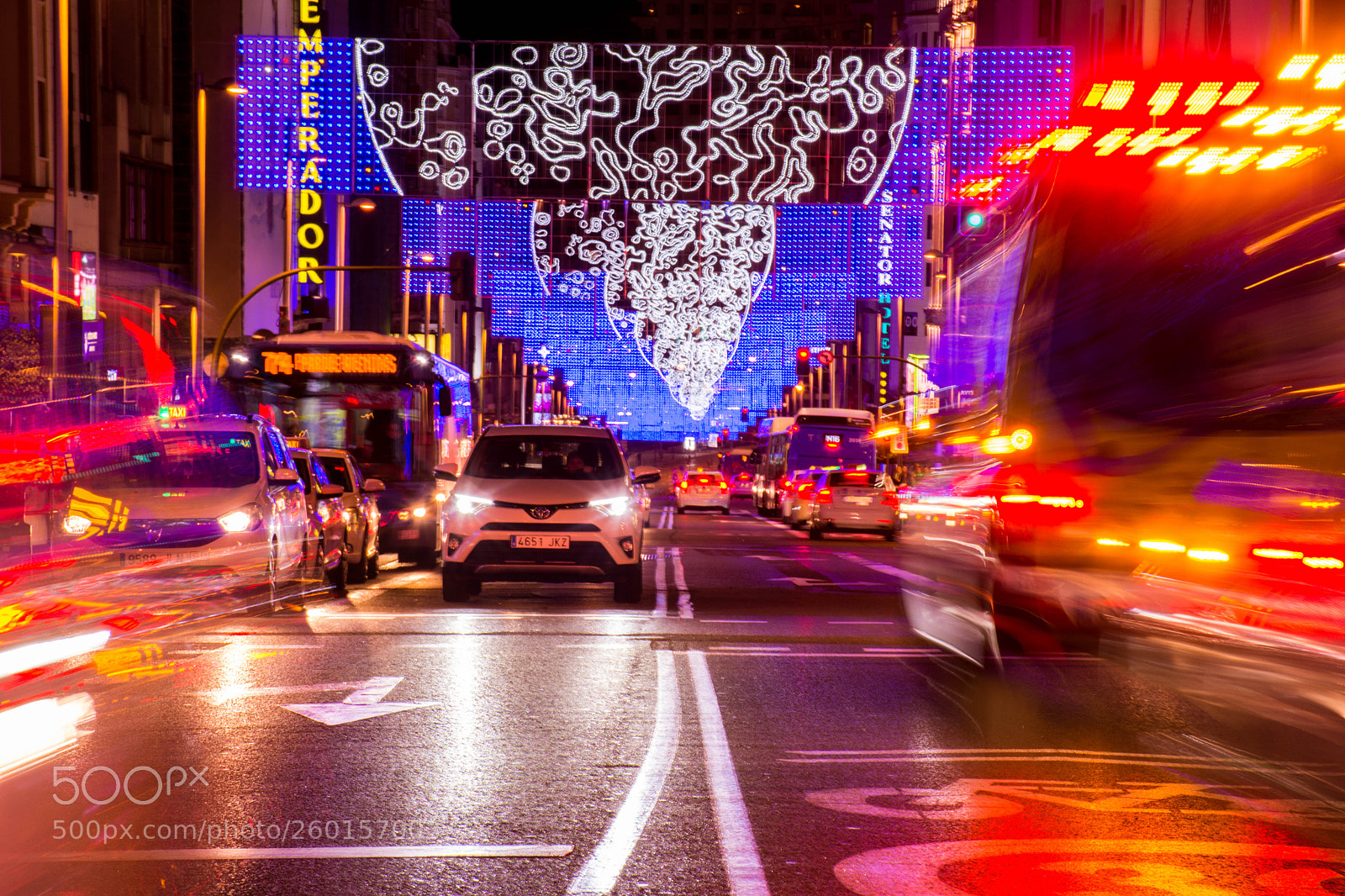 Nikon D7200 sample photo. Night for madrid.jpg photography