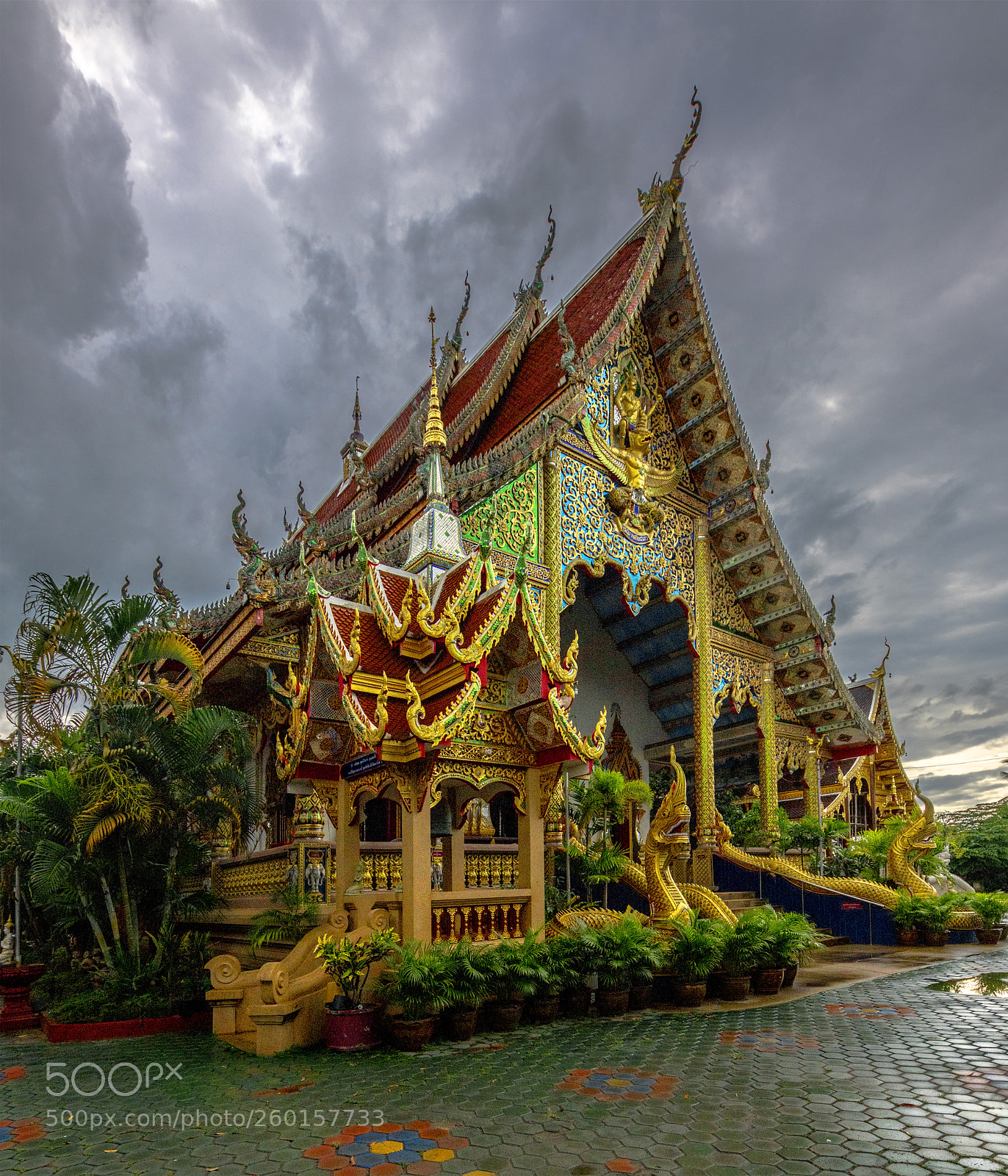 Nikon D850 sample photo. Wat chedi mae krua photography