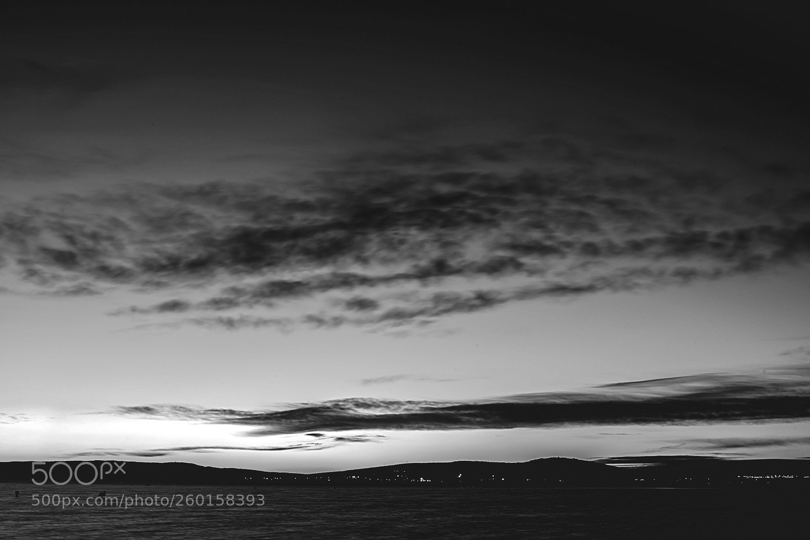 Nikon D750 sample photo. Palavas étange b&w photography
