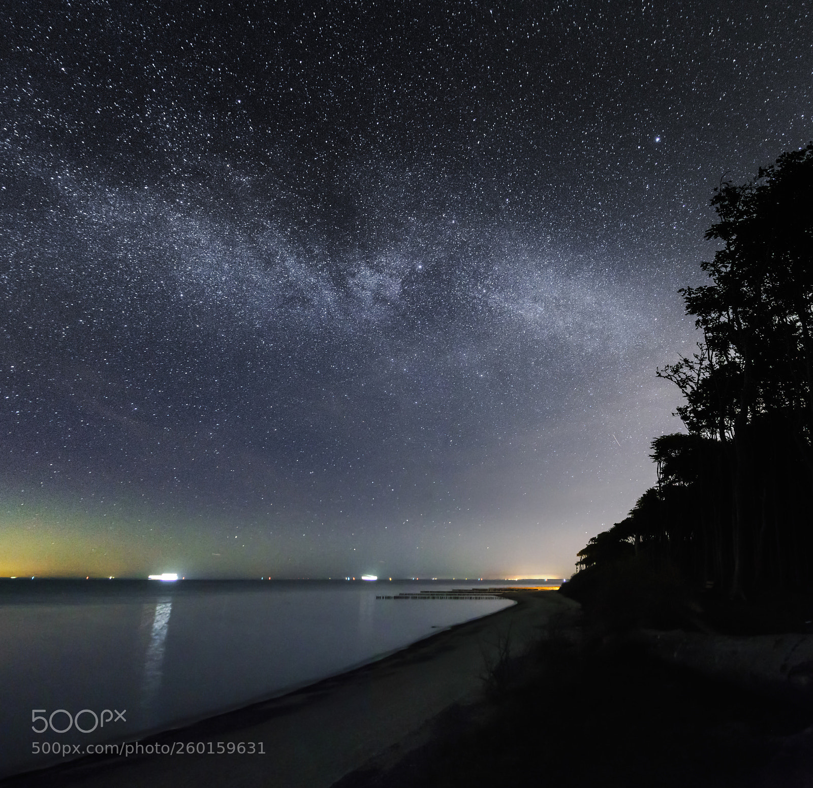 Nikon D5300 sample photo. Milkyway with northern lights photography