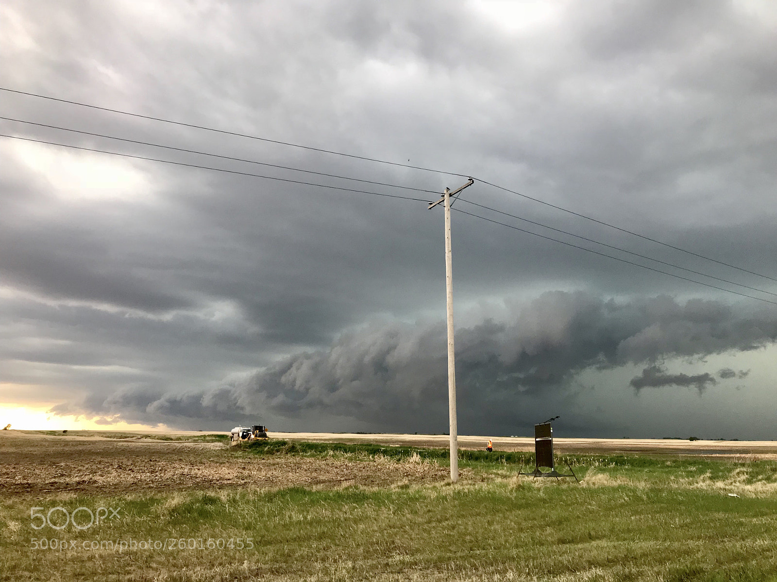 Apple iPhone 7 sample photo. Prairie storm photography