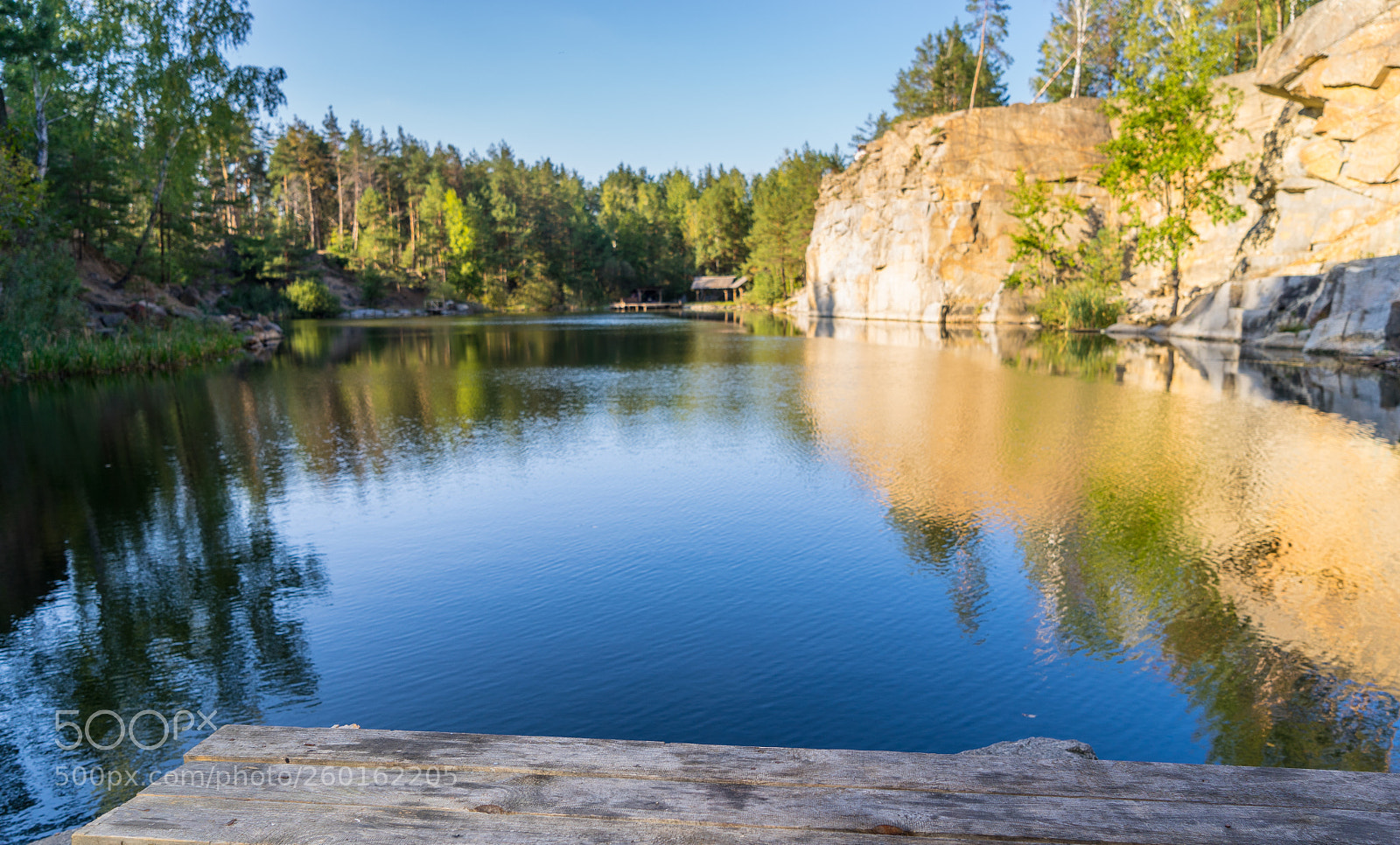 Sony a7 II sample photo. A flooded quarry in photography