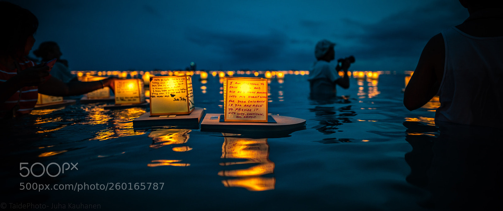 Sony a7R II sample photo. Lantern floating photography