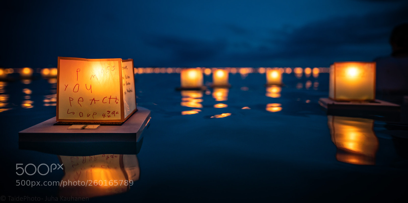 Sony a7R II sample photo. Lantern floating photography