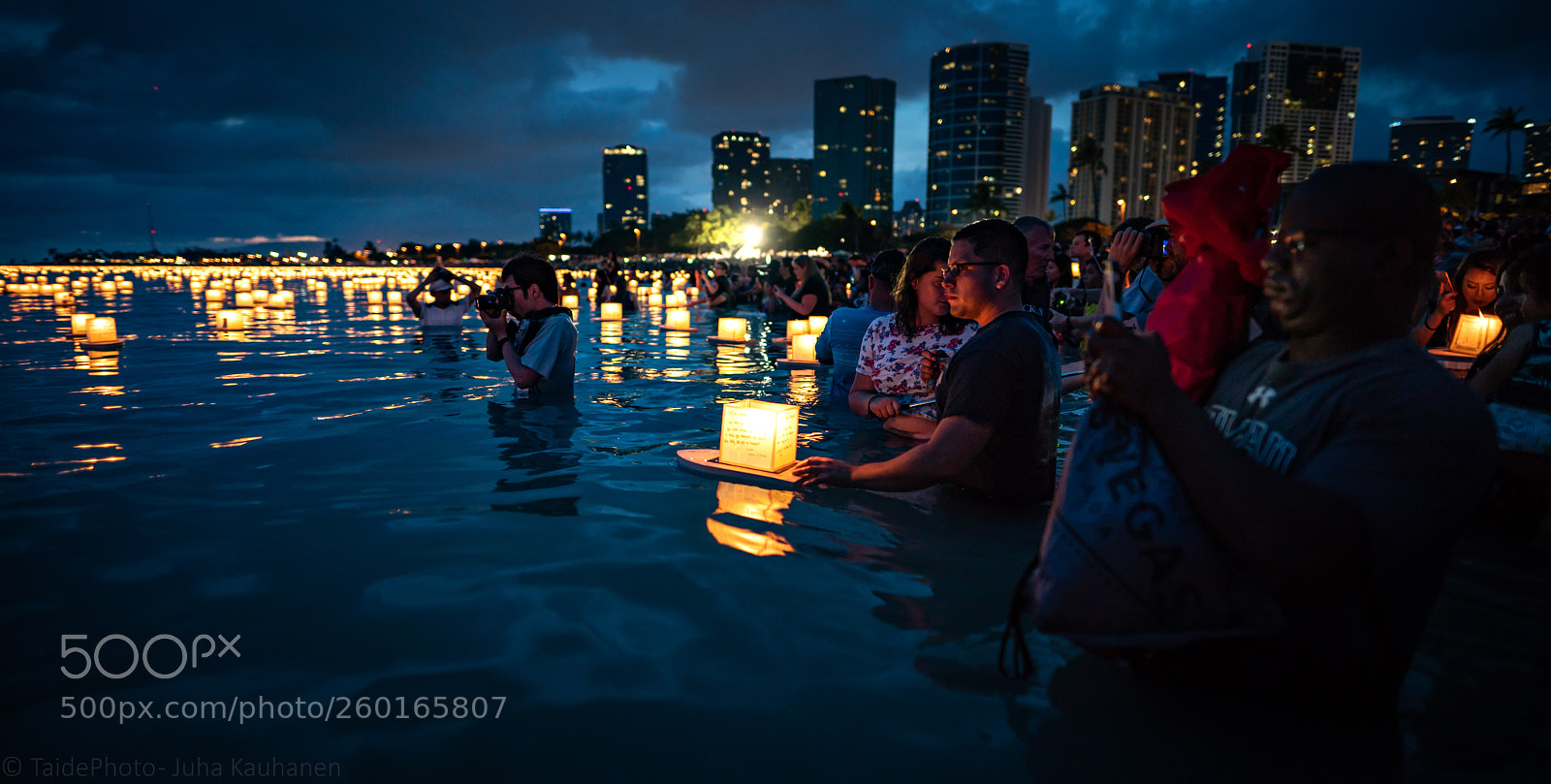 Sony a7R II sample photo. Lantern floating photography