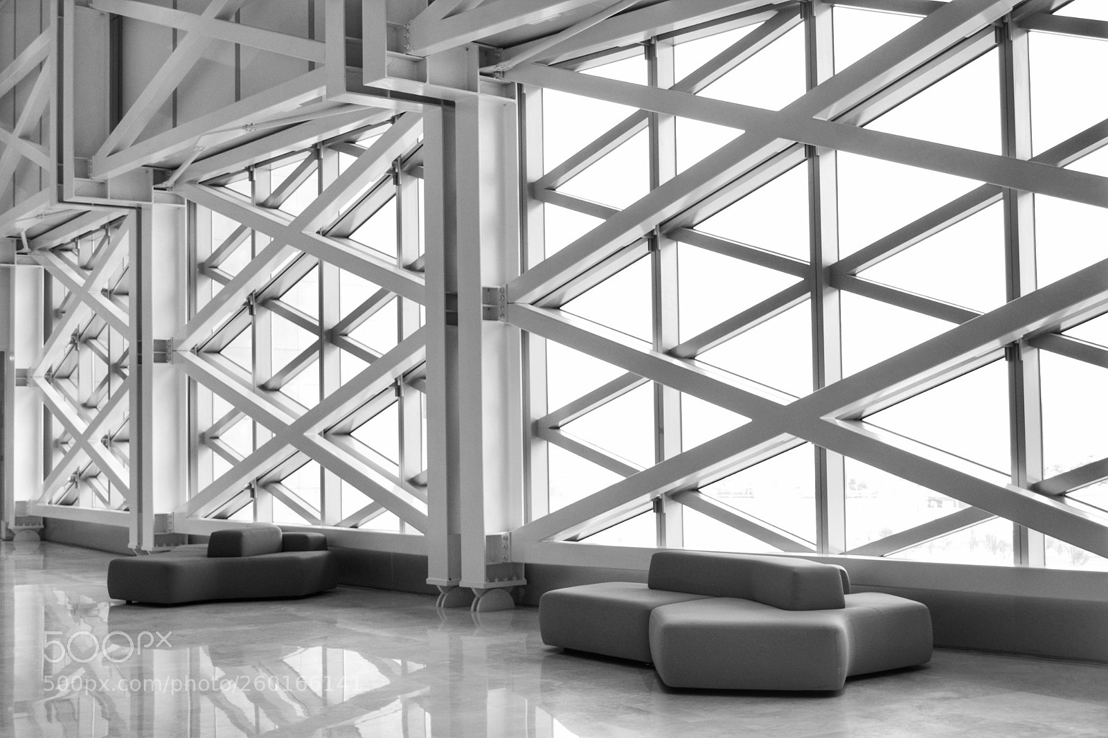 Nikon D5200 sample photo. Monochrome { modern architecture } photography
