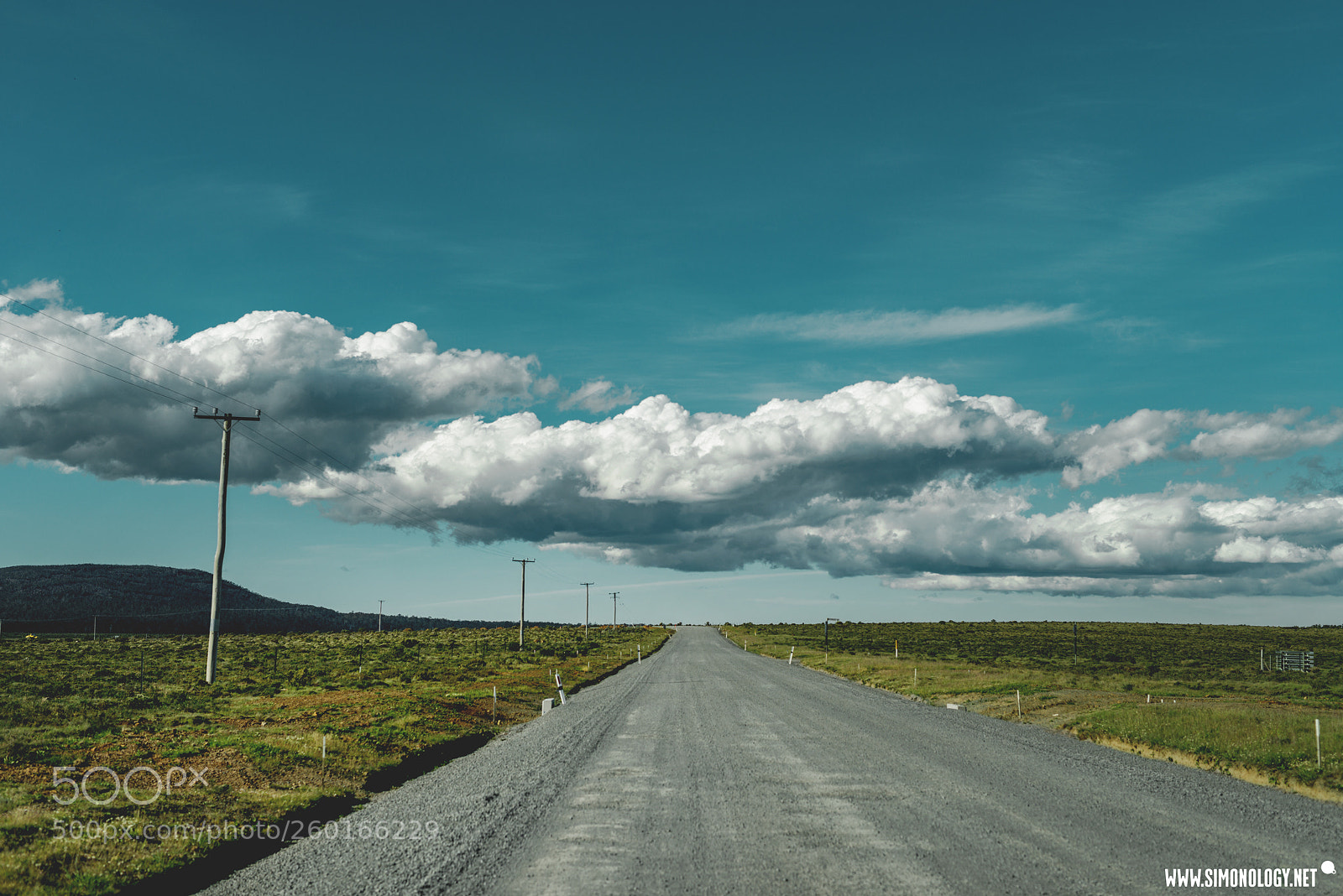 Nikon D800E sample photo. Empty road and cloudscape photography
