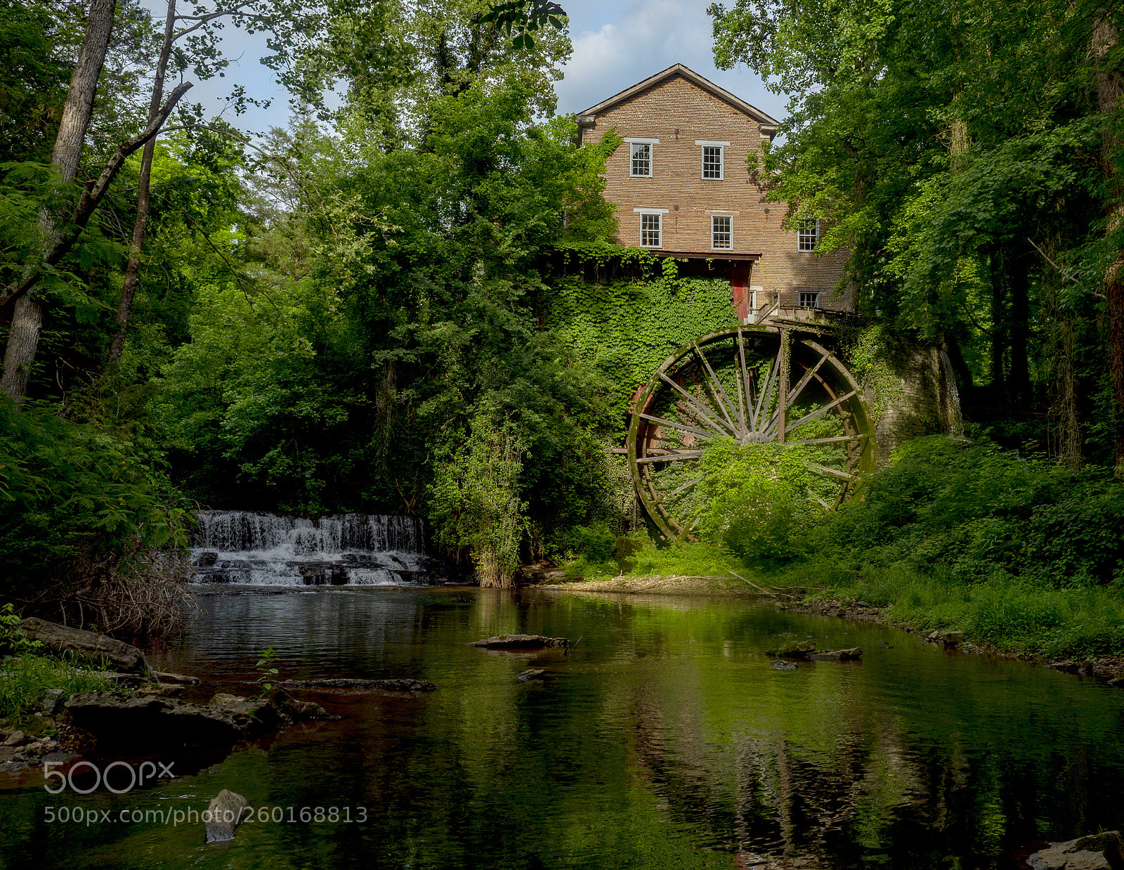 Olympus OM-D E-M1 Mark II sample photo. Falls mill photography