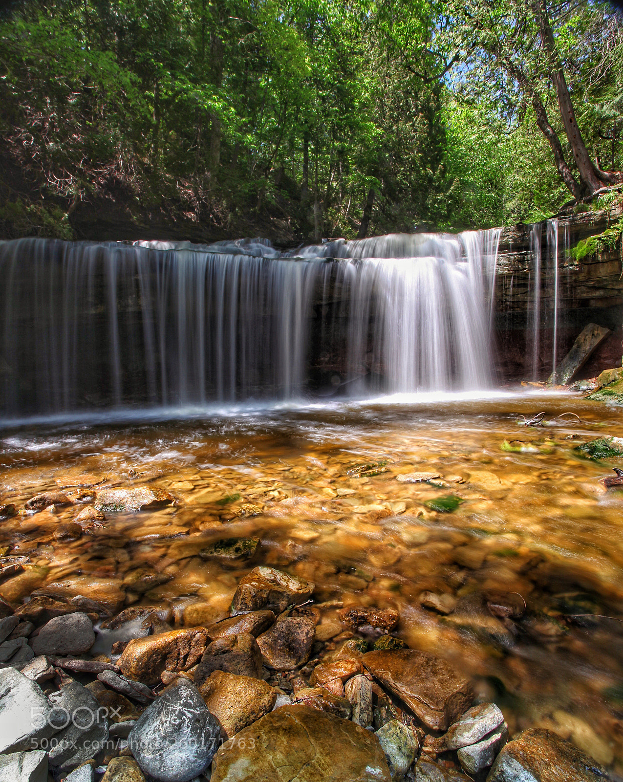 Canon EOS 5D Mark II sample photo. Canning falls orangeville ontario  photography