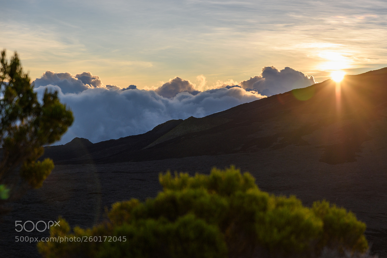 Nikon D810 sample photo. Sunrise at piton de photography