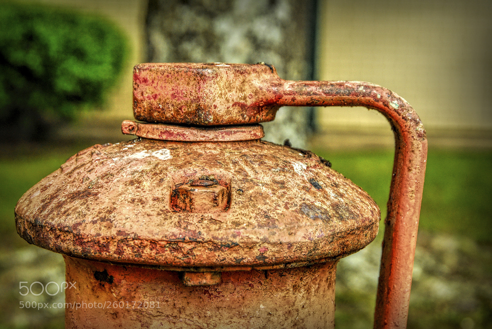 Nikon D200 sample photo. Rusted fire hydrant photography