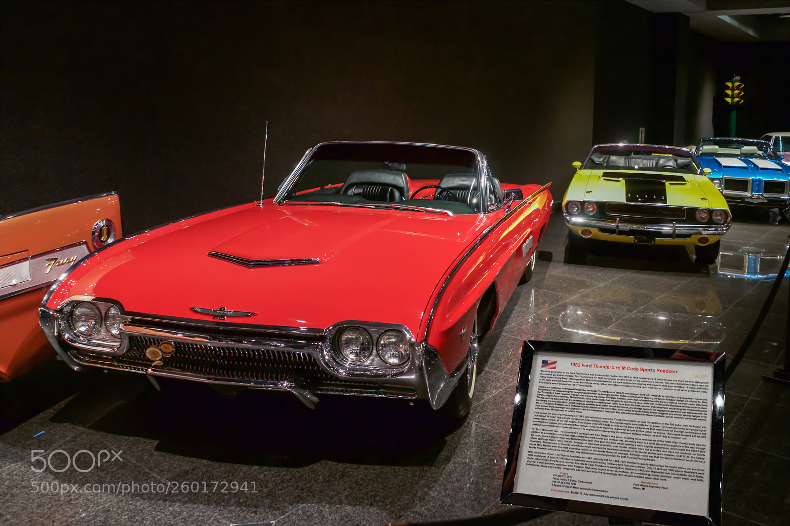Sony a7 sample photo. 1963 ford thunderbird 'm-code' photography