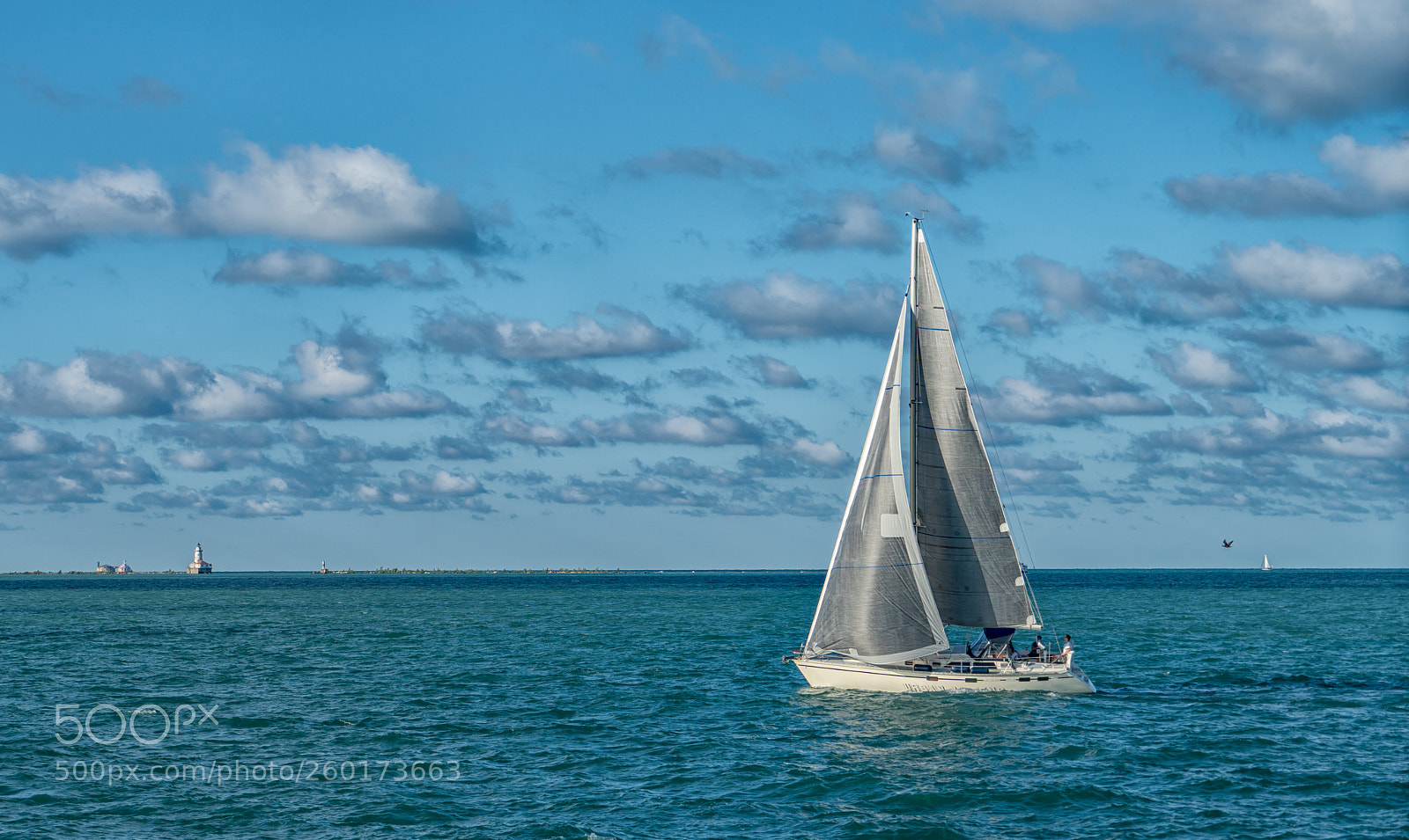 Sony a7R II sample photo. Sailboat on lake michigan photography