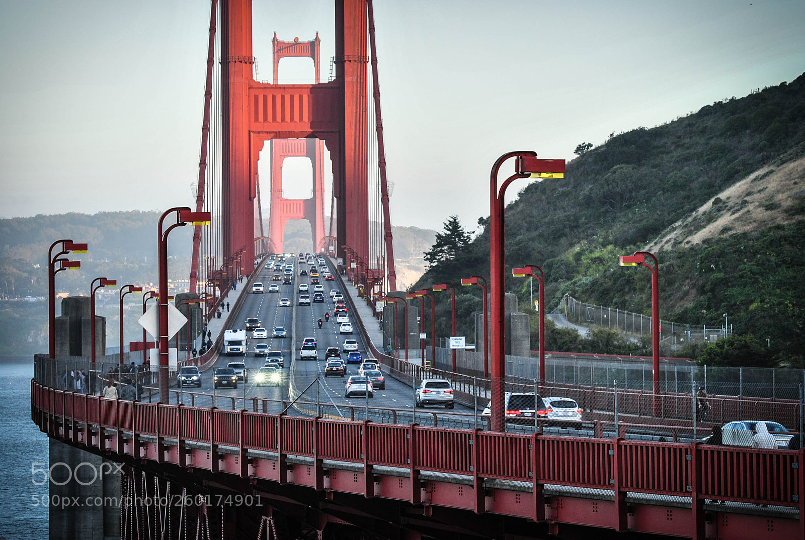 Nikon D3000 sample photo. Golden gate bridge photography