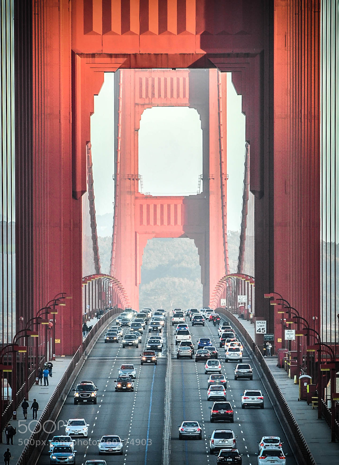 Nikon D3000 sample photo. Golden gate bridge photography