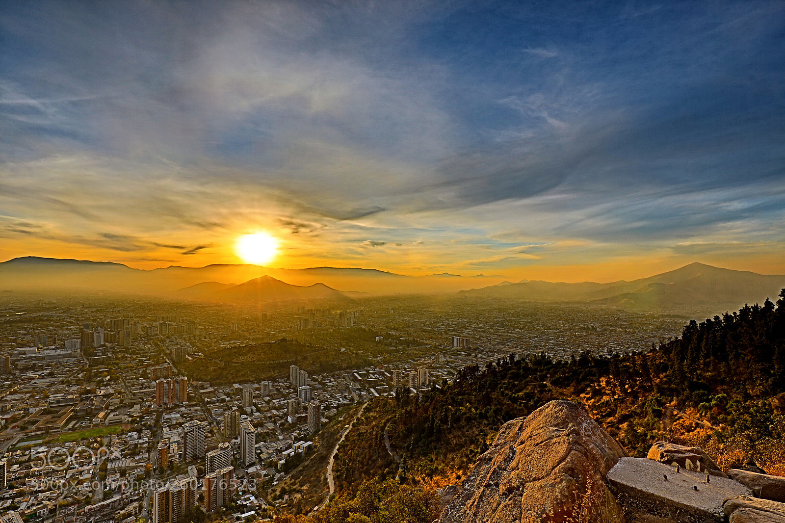 Canon EOS 5D Mark IV sample photo. Sunset at santiago photography