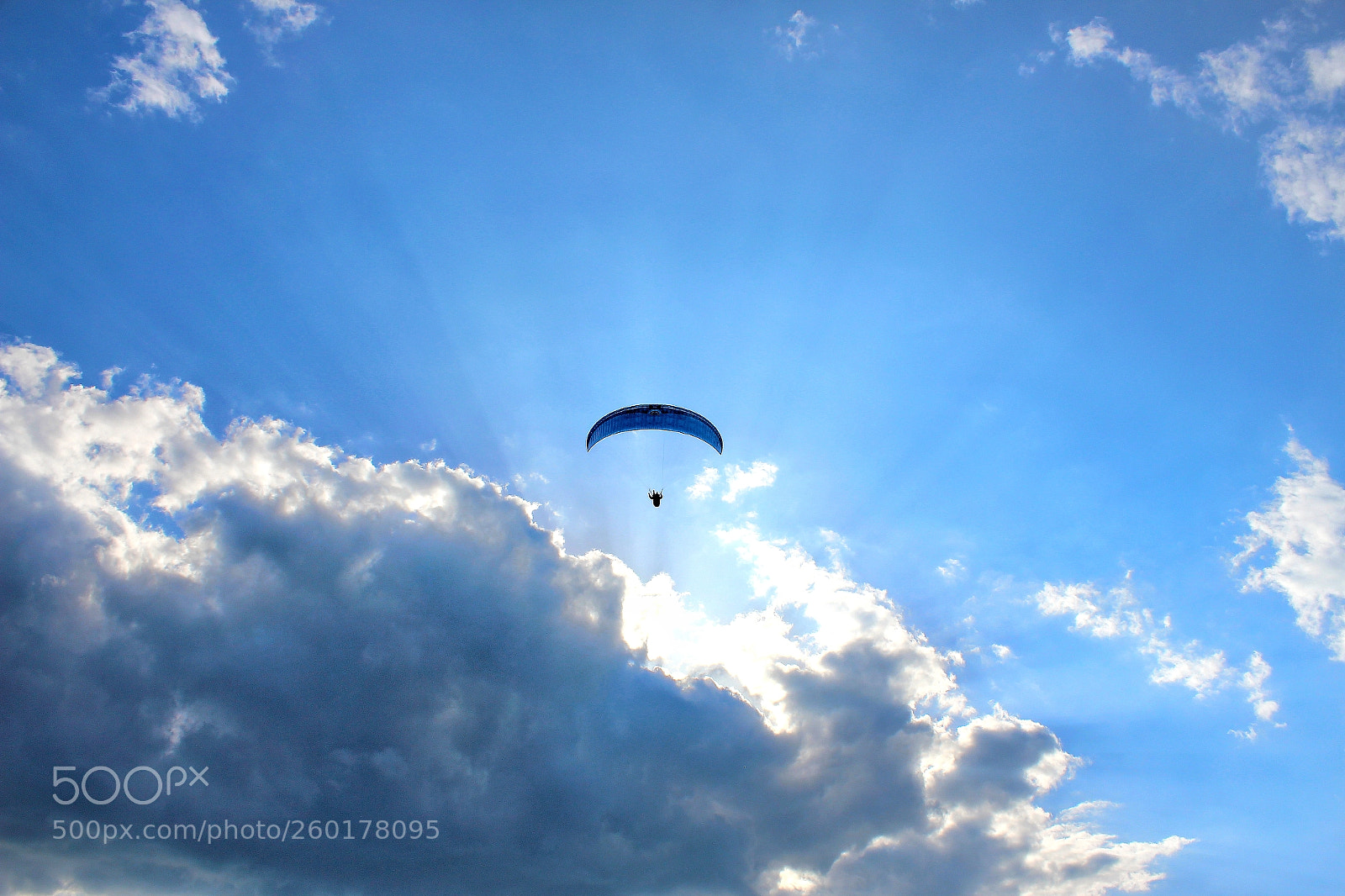 Canon EOS 600D (Rebel EOS T3i / EOS Kiss X5) sample photo. Paragliding photography