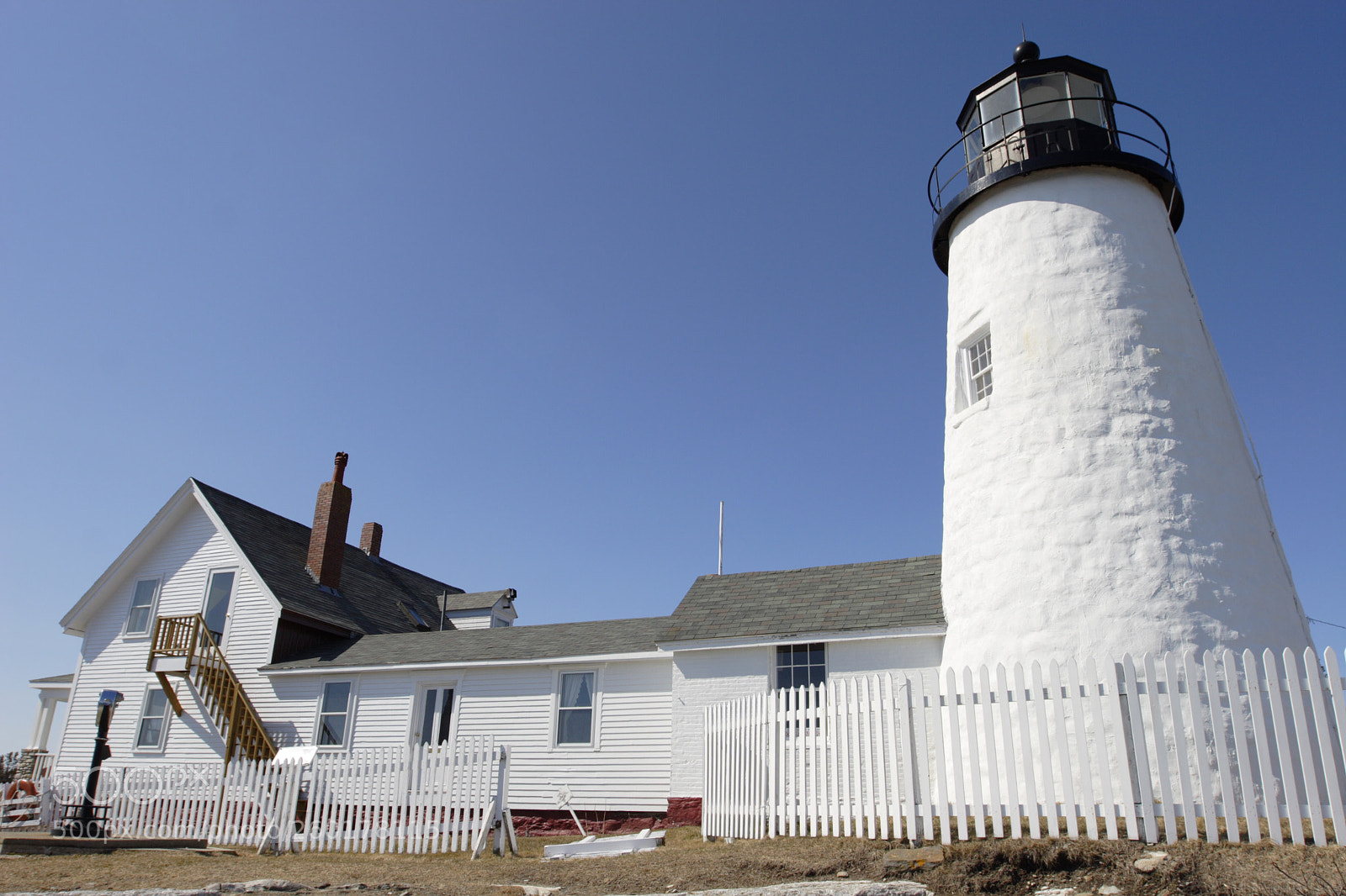 Canon EOS 20D sample photo. Pemaquid point light photography