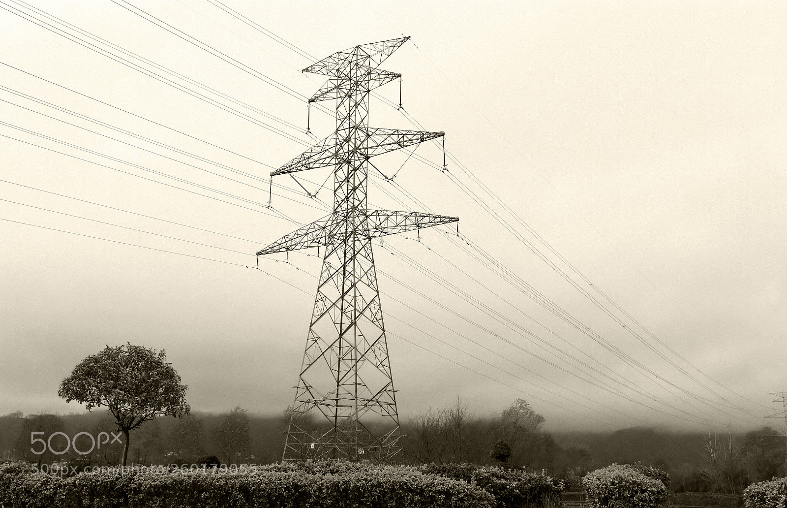 Nikon D7200 sample photo. Electricity pylon photography