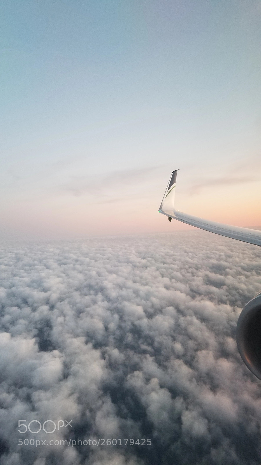 Samsung Galaxy S8+ sample photo. Above the clouds sunset photography