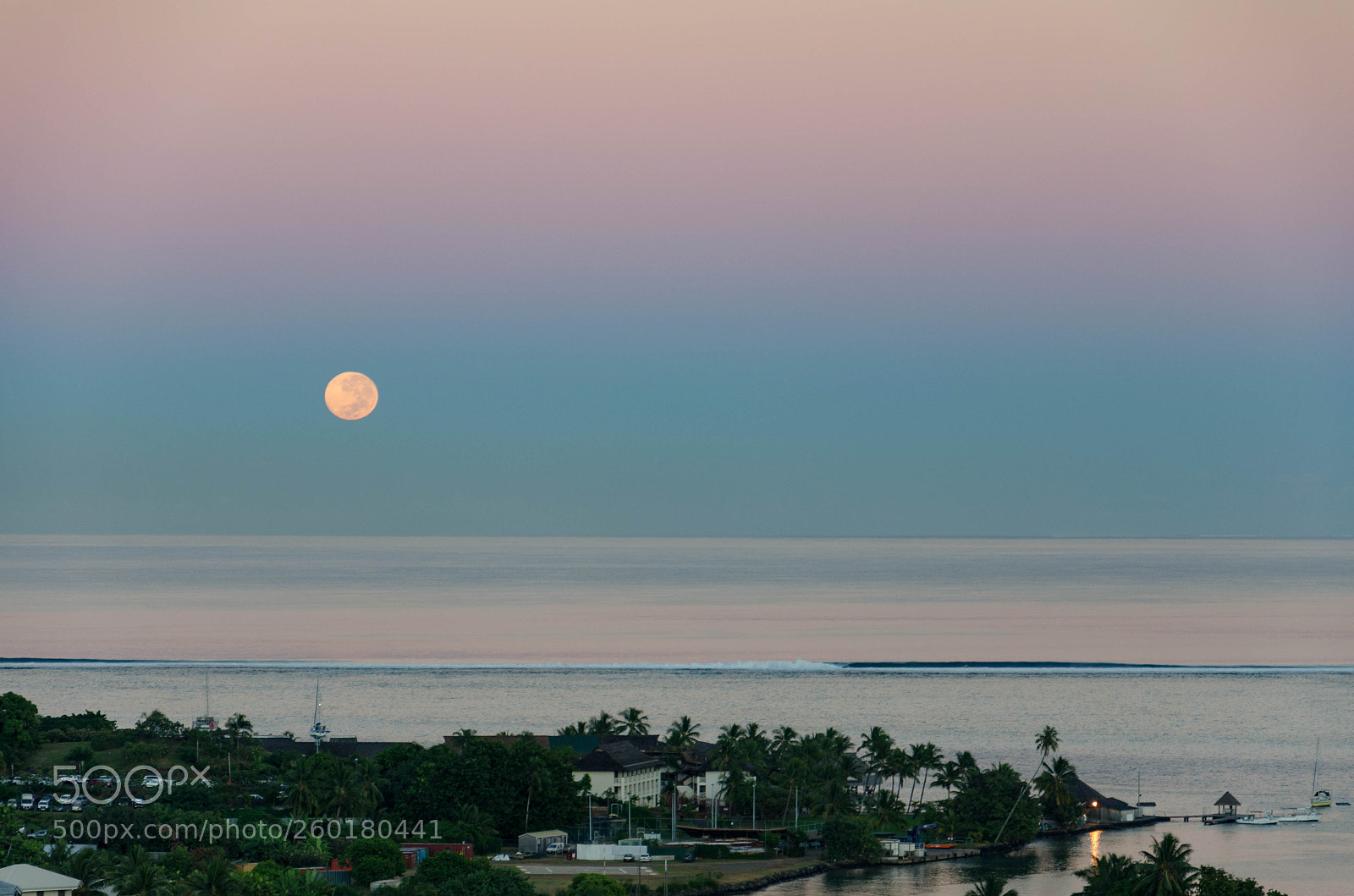 Nikon D5100 sample photo. Un matin, la lune photography