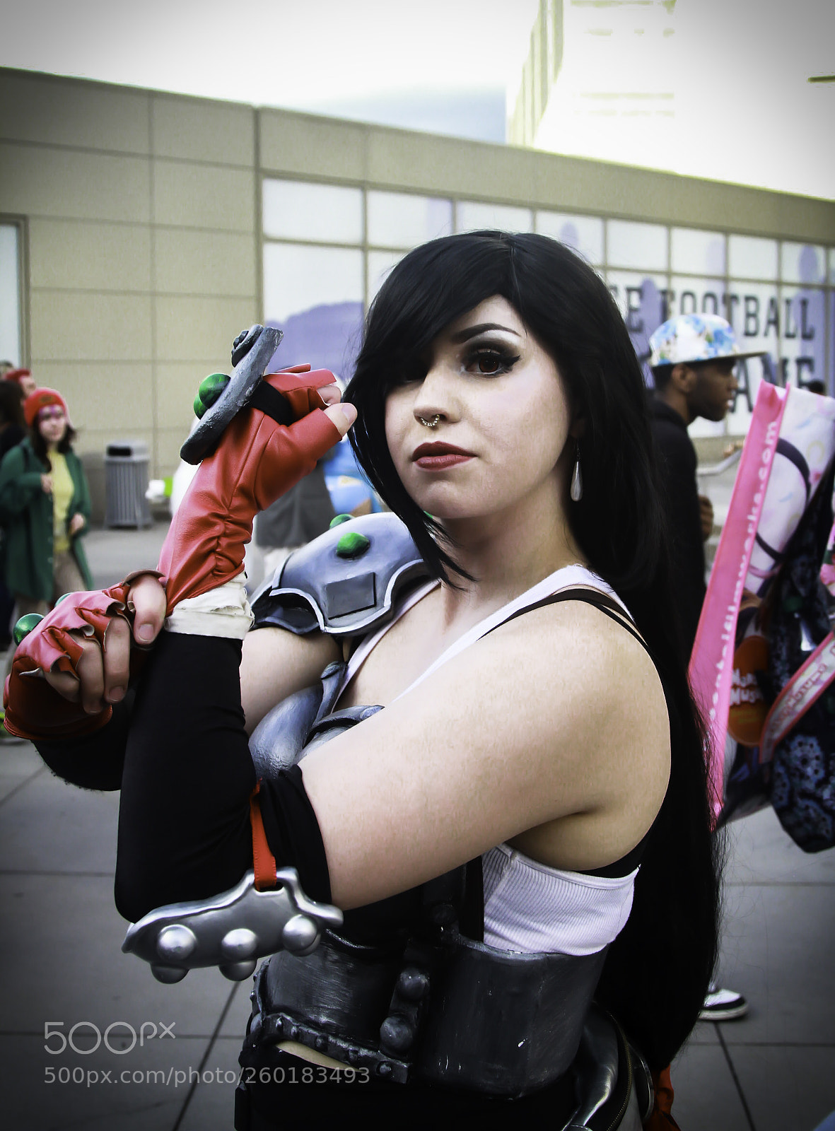Canon EOS 7D sample photo. Tifa final fantasy 7 cosplay photography