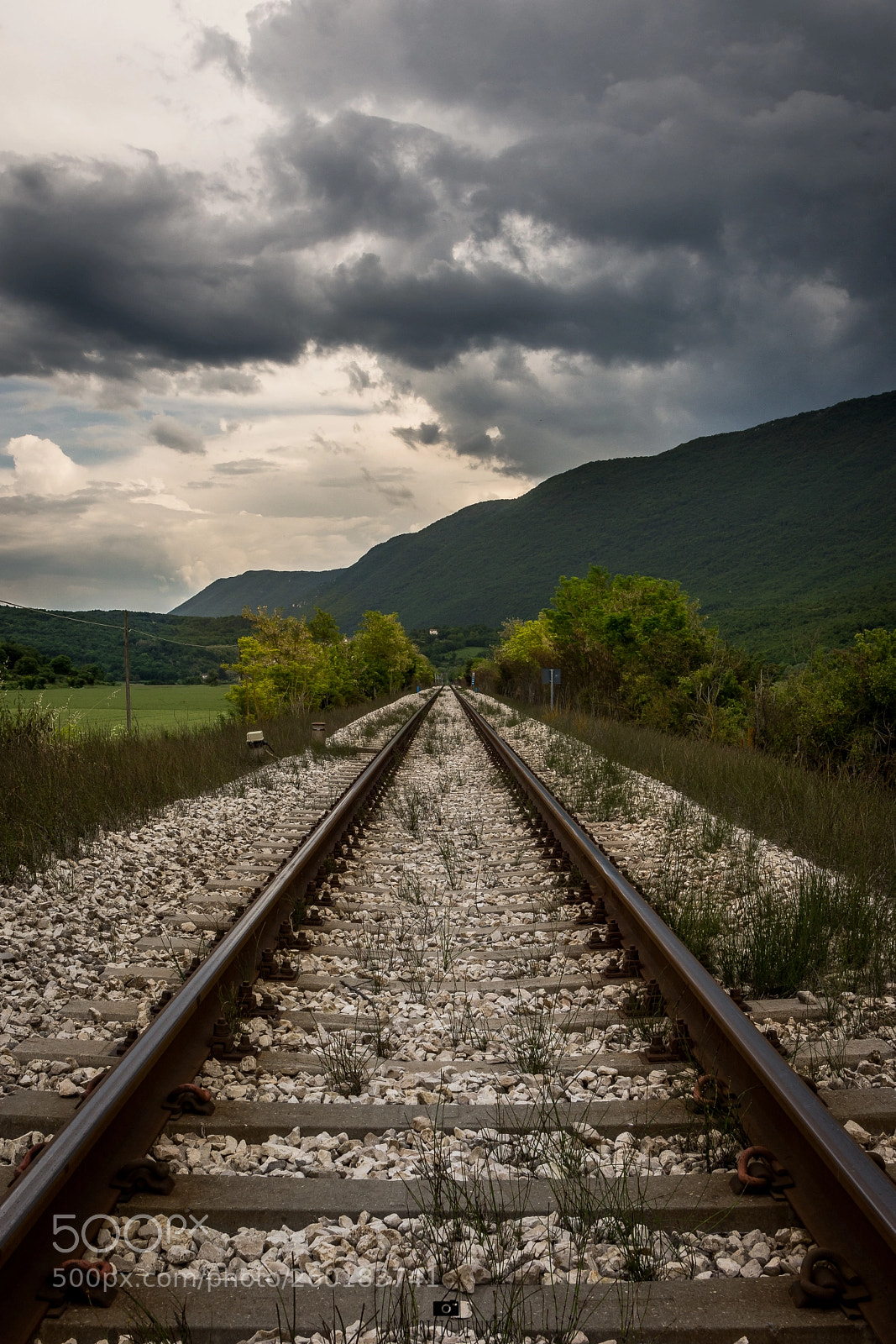 Nikon D7200 sample photo. Long road photography