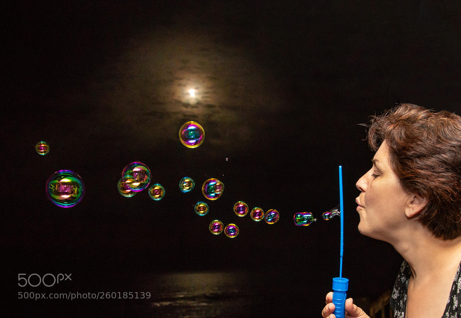 Canon EOS 6D sample photo. Bubble under the moonlight photography