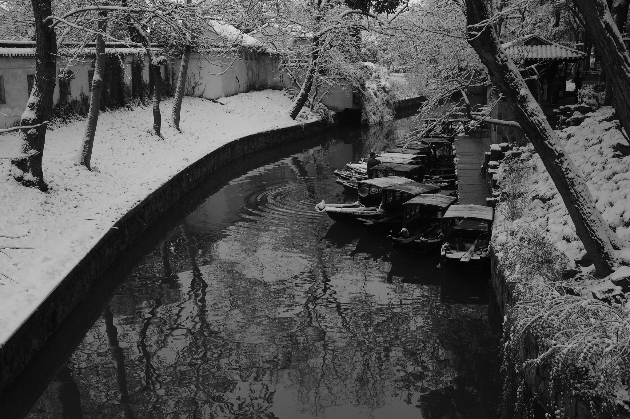 Fujifilm X-E1 sample photo. Winter in suzhou photography