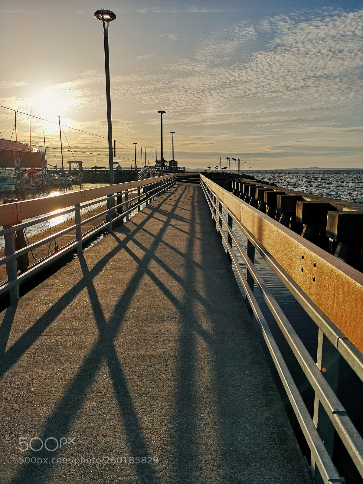 HUAWEI CLT-L29 sample photo. Edmonds pier photography