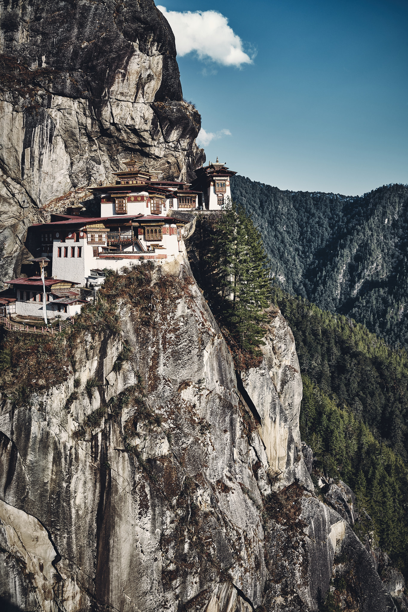 Sony Cyber-shot DSC-RX1R II sample photo. Bhutan: the tiger's nest monastery i. photography